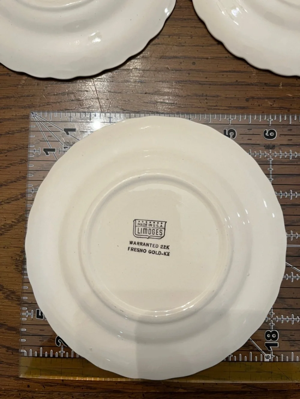 Fresno Gold‎ Limoges American Dinnerware Set
